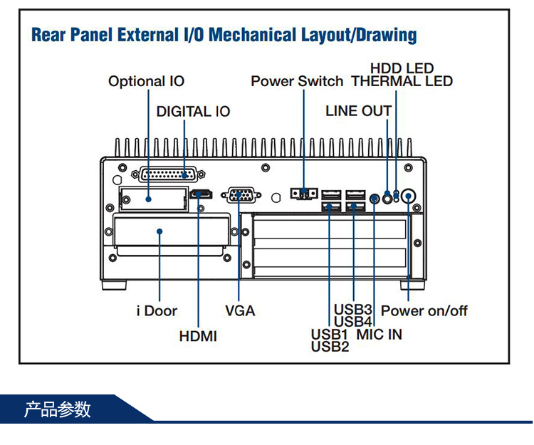 全新研華 無風(fēng)扇嵌入式工控機 高性能ARK-3000系列 ARK-3520P