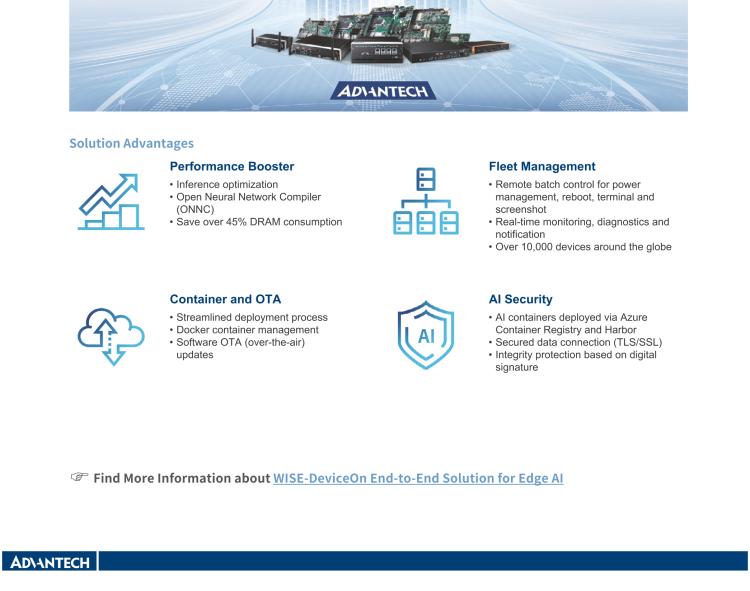 研華EI-52 研華EI-52，邊緣計算系統(tǒng)，支持 Intel 11th gen CPU，可選 Core i5 /i3 /Celeron 處理器，具備豐富擴(kuò)展接口 2 x LAN，2 x COM，6 x USB等，內(nèi)部可以通過 miniPCIe 或 M.2 擴(kuò)展AI加速卡實現(xiàn)工業(yè)AI機(jī)器視覺，搭載5G通訊模塊。