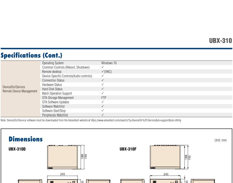 研華UBX-310 無(wú)風(fēng)扇多功能服務(wù)器