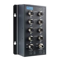 研華EKI-9508E-MH 8個(gè)百兆M12端口非網(wǎng)管EN50155交換機(jī)， 支持72/96/110 VDC供電