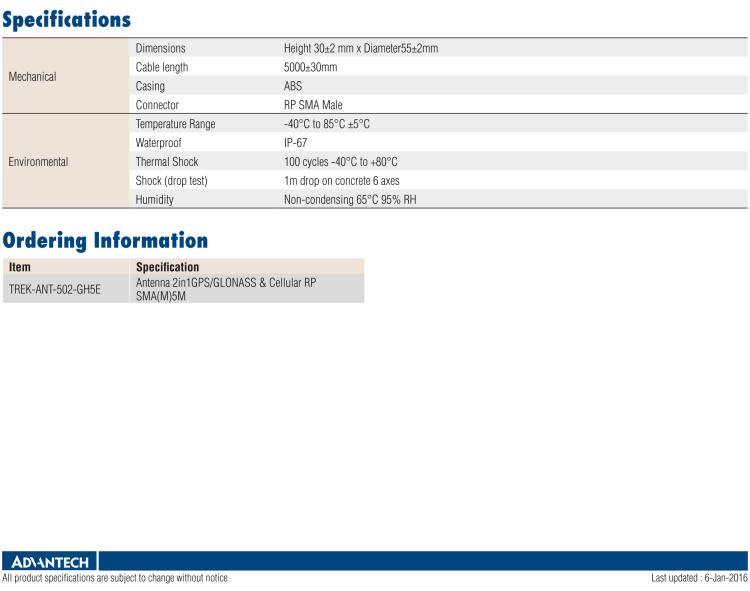 研華TREK-ANT-502-GH5E 負重螺絲安裝，IP67認證