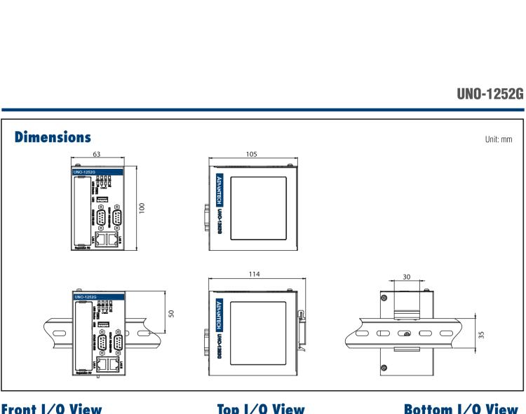 研華UNO-1252G 微型導(dǎo)軌安裝工業(yè)物聯(lián)網(wǎng)網(wǎng)關(guān)，搭配英特爾? Quark? 微控制器，2×LAN，2×mPCIe，2×COM，8×DI/O，2×USB，1×1GB microSD card，1×SIM