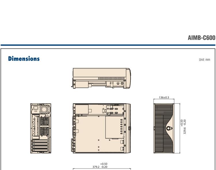 研華AIMB-C600 經(jīng)濟型臺式機箱，用于MicroATX 母板