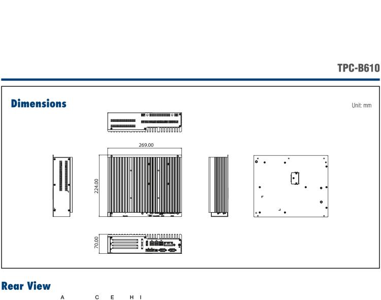 研華TPC-B610 TPC-B610是研華高性能平板電腦解決方案，適用于您未來的工業(yè)4.0升級