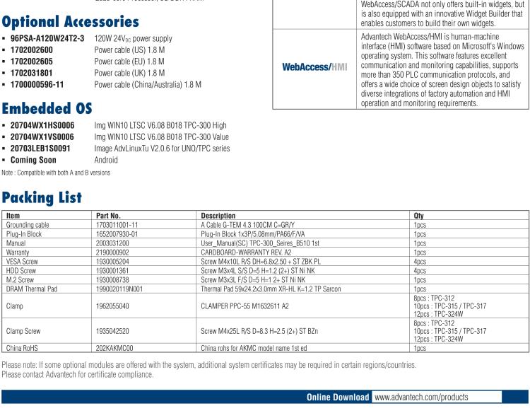 研華TPC-312 12.1" XGA TFT LED LCD工業(yè)平板電腦，搭載第八代Intel?Core?i3/ i5/ i7處理器，內(nèi)置8G DDR4 RAM