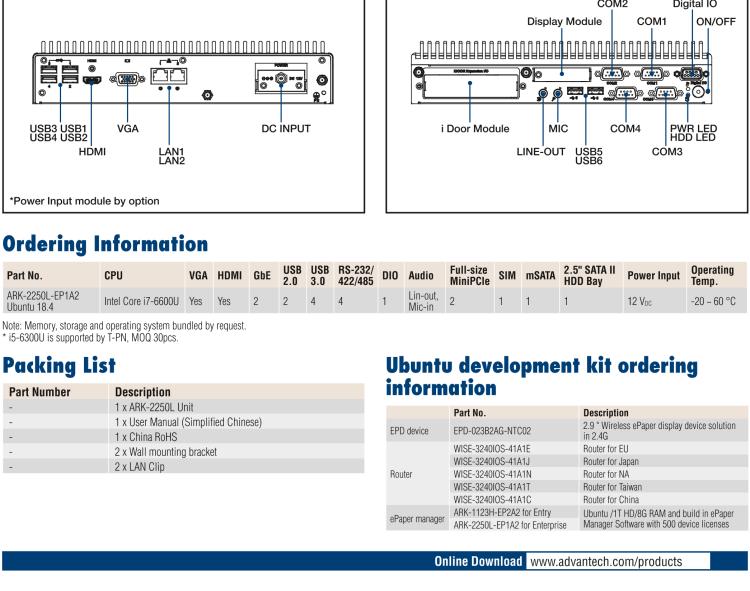 研華EPD-ARK-2250L 研華EPD專用應(yīng)用服務(wù)器，高級版。Intel i7，1TB SATA，16G DDR4。