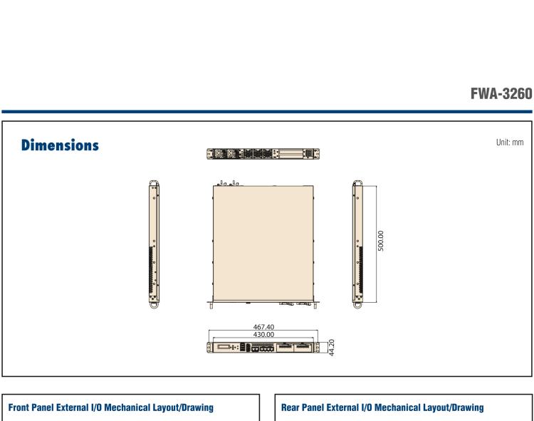 研華FWA-3260 基于Intel? Broadwell XeonTM D-1500系列處理器 1U機(jī)架式網(wǎng)絡(luò)應(yīng)用平臺(tái)