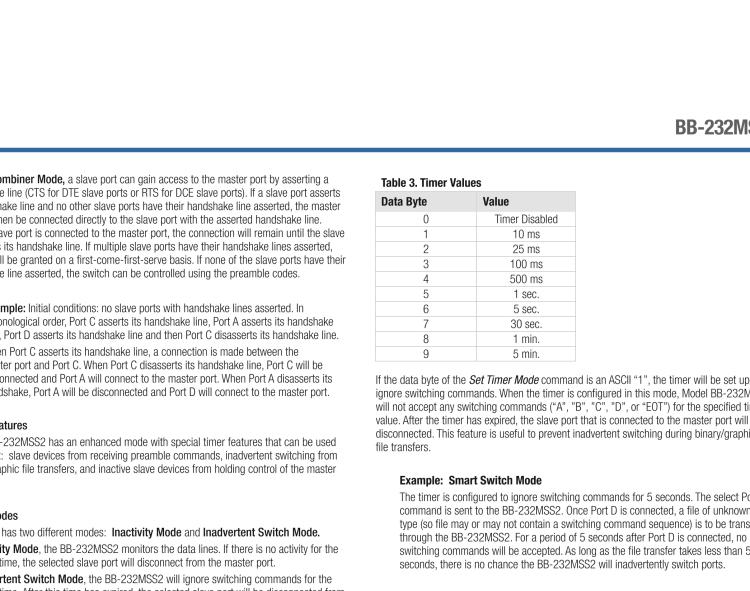 研華BB-232MSS2 RS-232四端口微型智能交換機/端口組合器